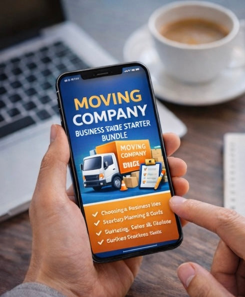 Moving Company Business Starter Guide Bundle Book
