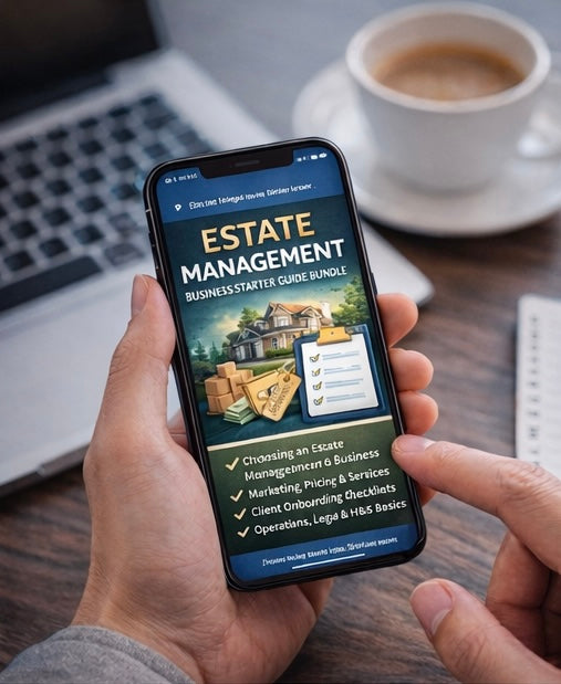 Estate Management Business Starter Guide Bundle Book