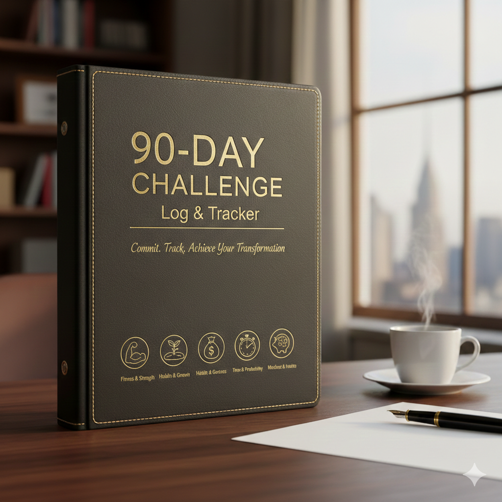 90-Day Challenge Log & Tracker