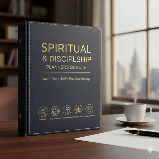 Spiritual Growth & Discipleship Planners Bundle