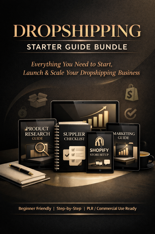 Dropshipping Starter Guide Bundle Book
