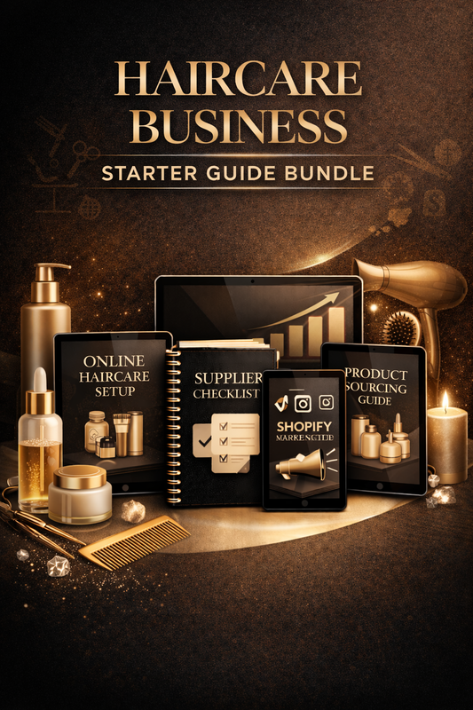 Haircare Business Starter Guide Bundle Book