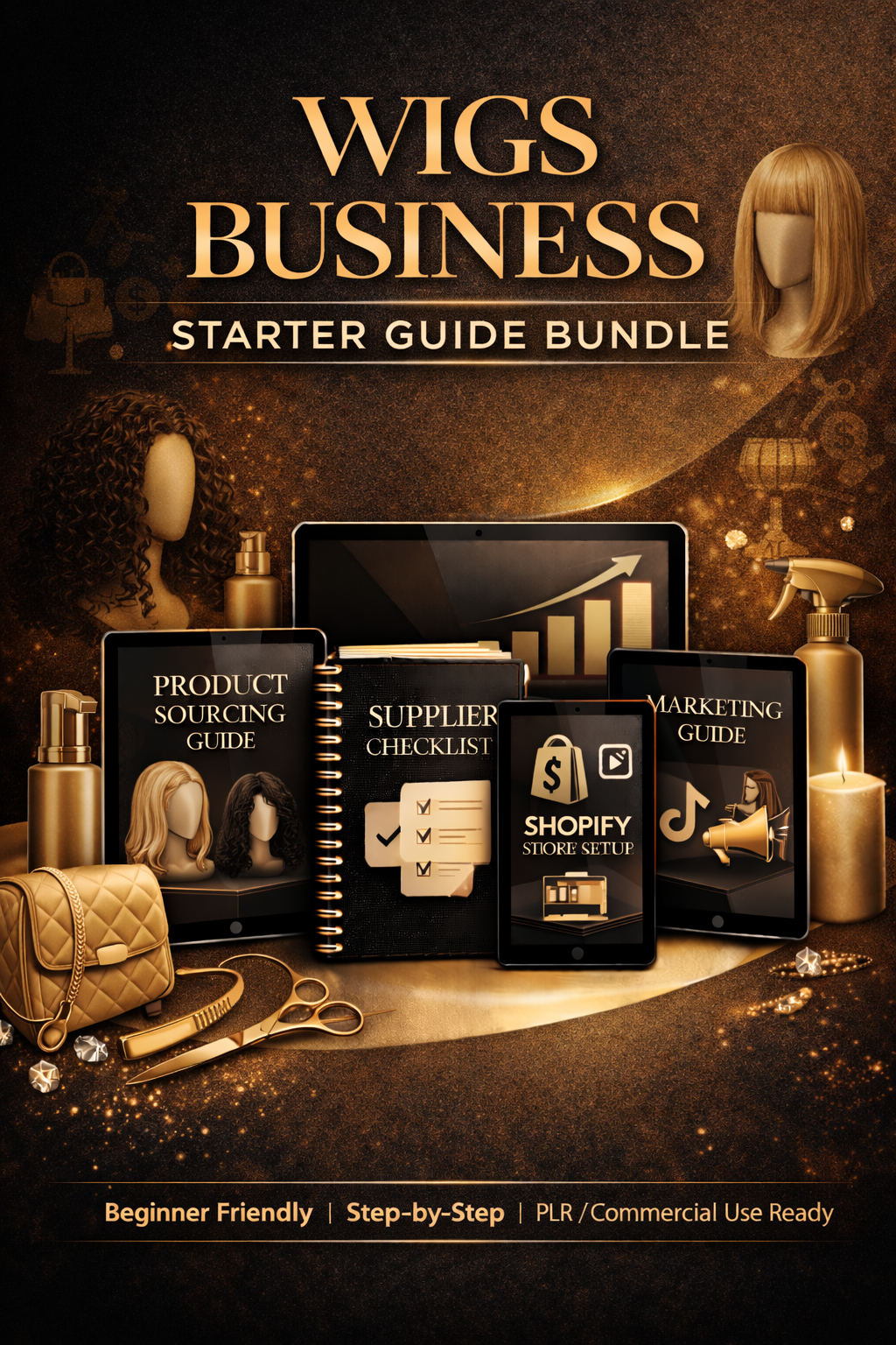Wigs Business Starter Guide Bundle Book