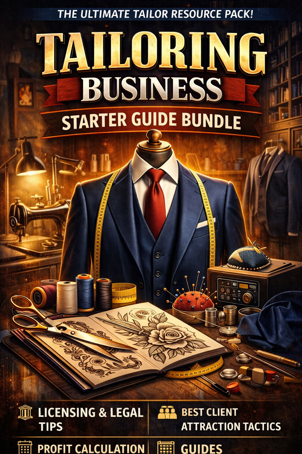 Tailoring Business Starter Guide Bundle Book