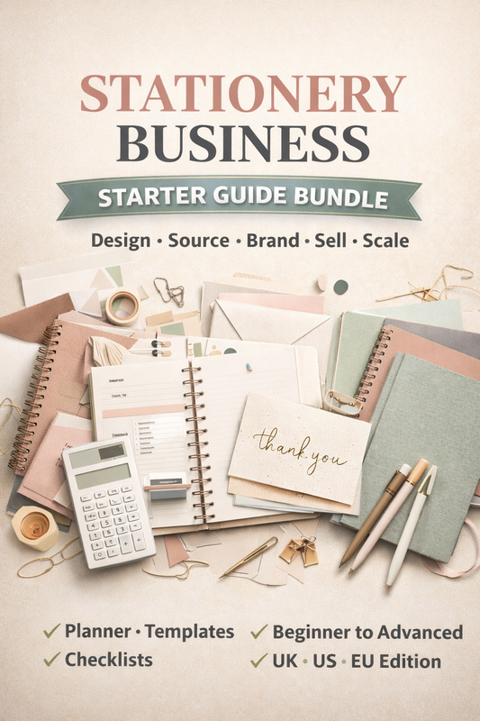 Stationary Business Starter Guide Bundle Book