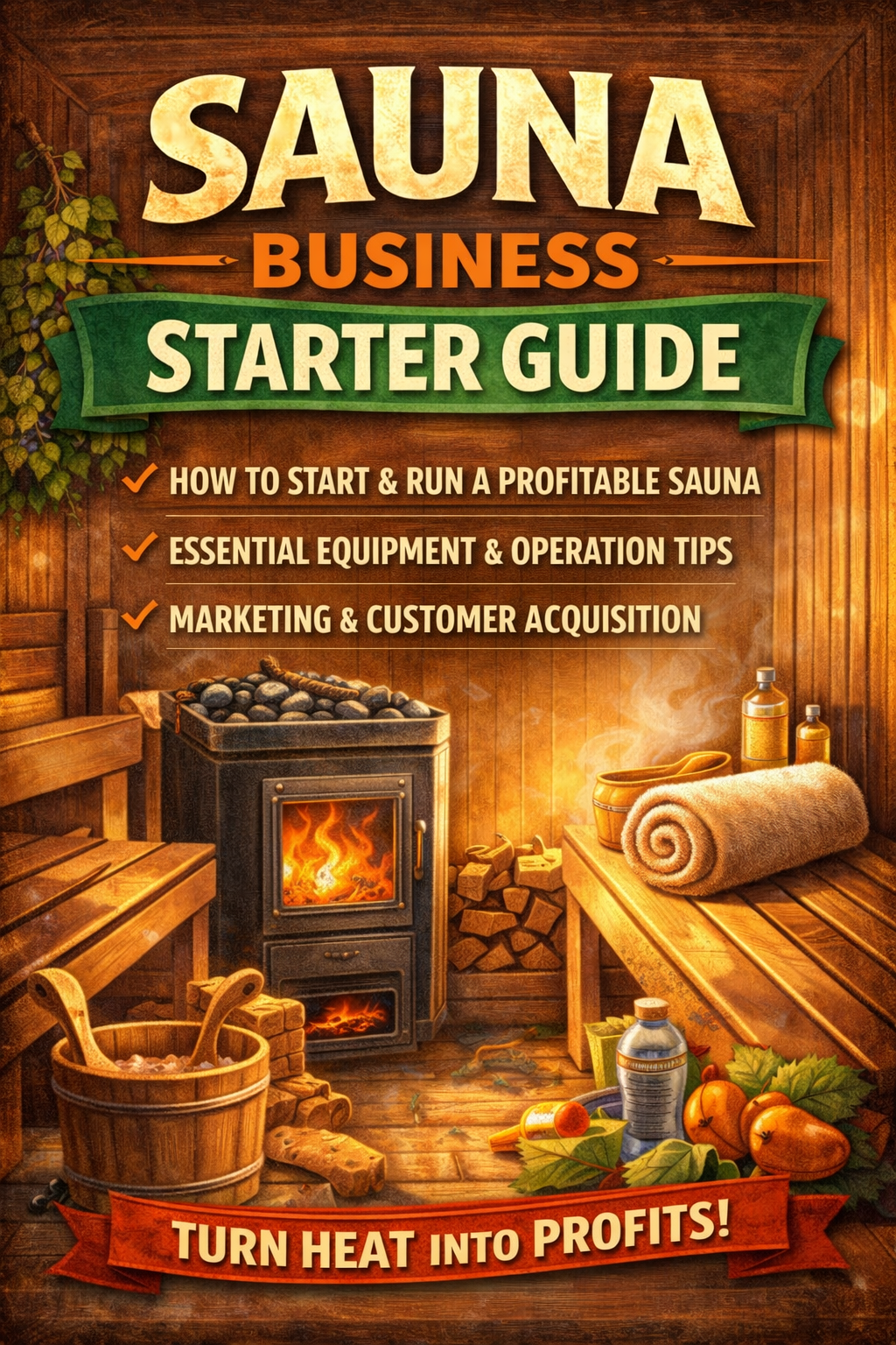 Sauna Business Starter Guide Bundle Book