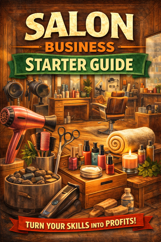 Salon Business Starter Guide Bundle Book