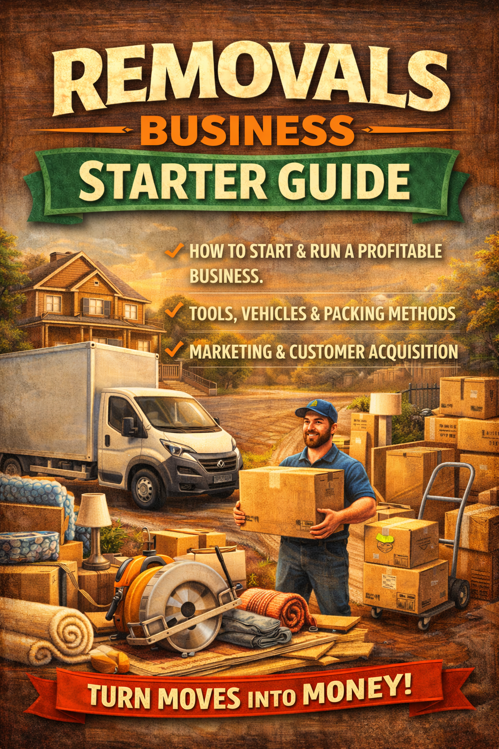 Removals Business Starter Guide Bundle Book