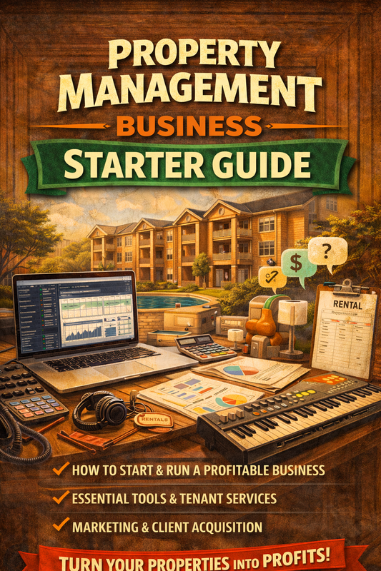 Property Management Business Starter Guide Bundle Book