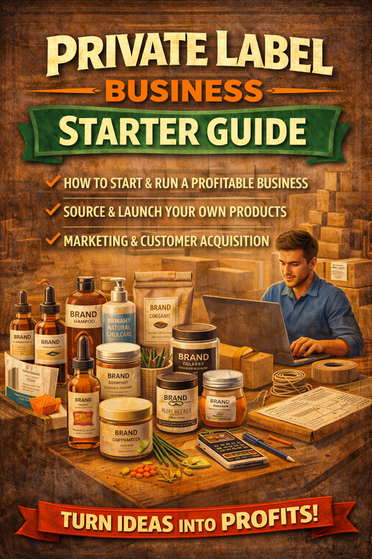 Private Label Business Starter Guide Bundle Book