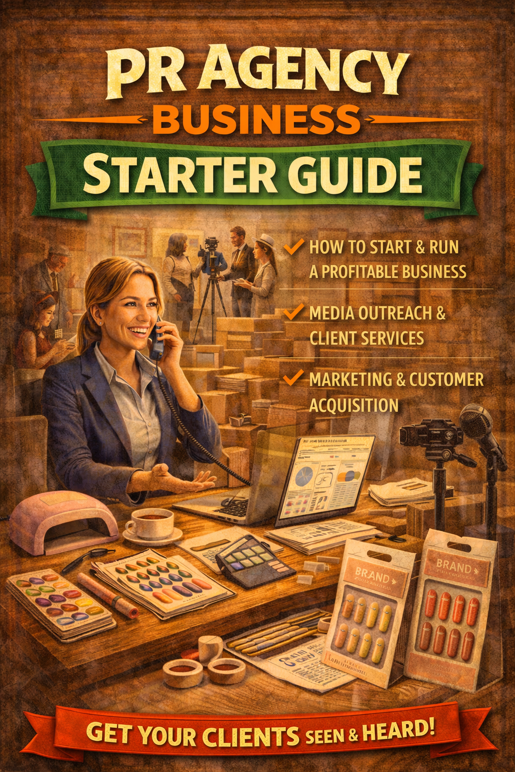 PR Agency Business Starter Guide Bundle Book