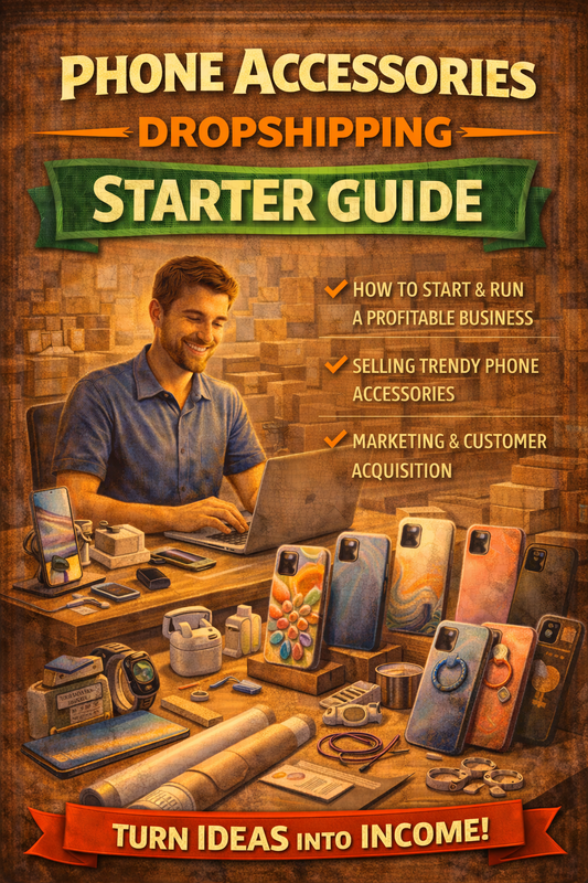 Phone Accessories Dropshipping Starter Guide Bundle Book
