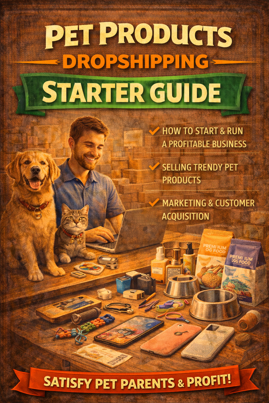 Pet Products Dropshipping Starter Guide Bundle Book