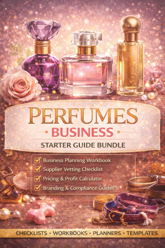 Perfume Business Starter Guide Bundle Book