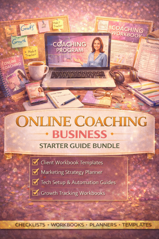 Online Coaching Business Starter Guide Bundle Book