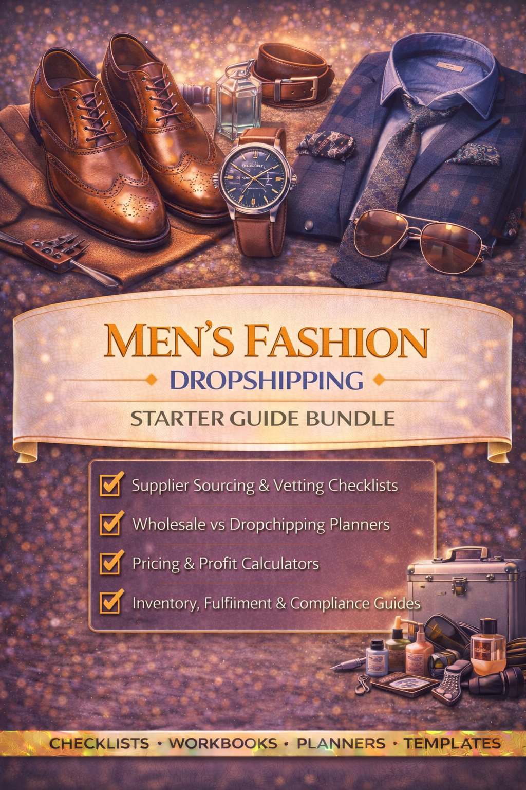 Men’s Fashion Dropshipping Starter Guide Bundle Book