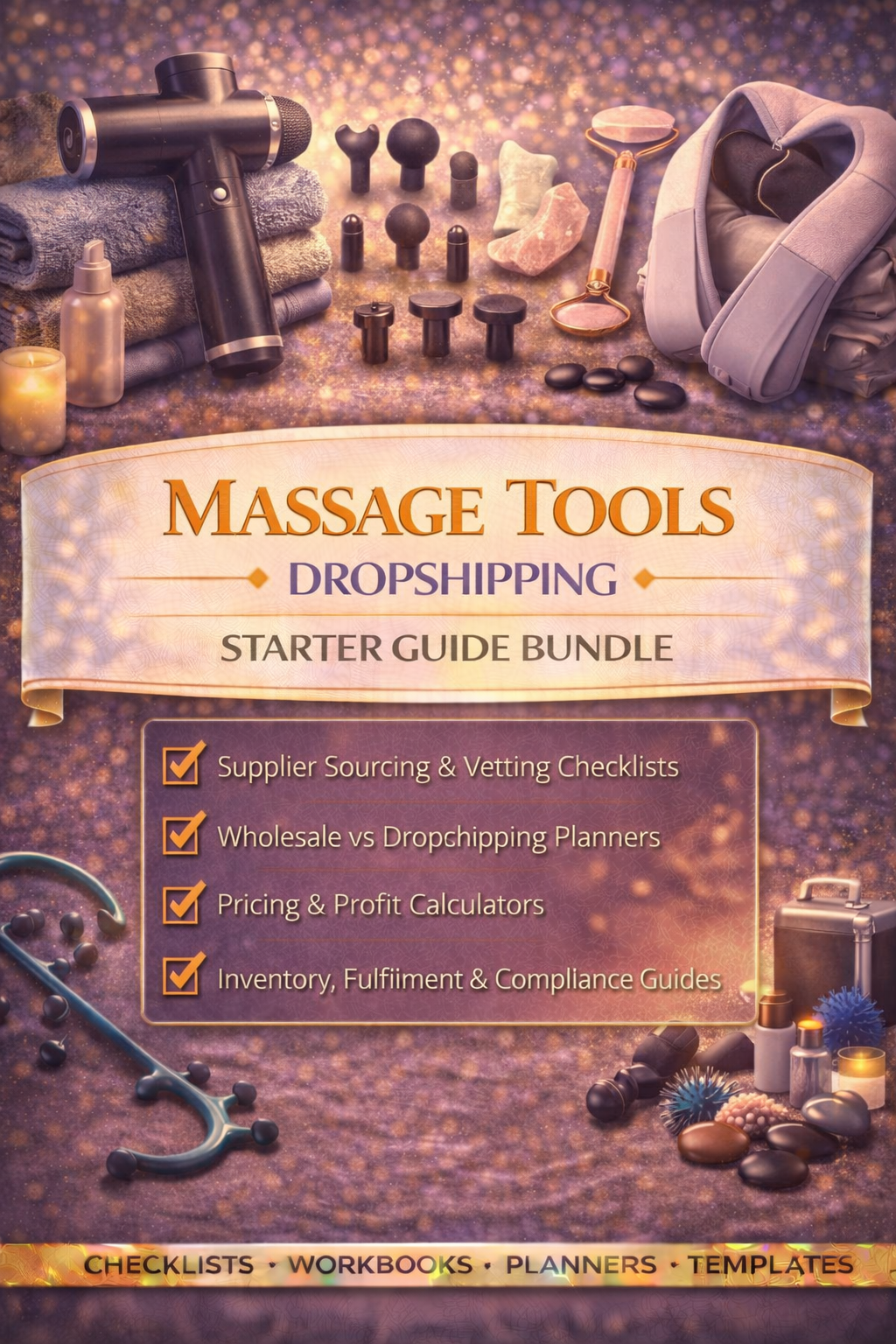 Massage Tools Dropshipping Starter Guide Bundle Book