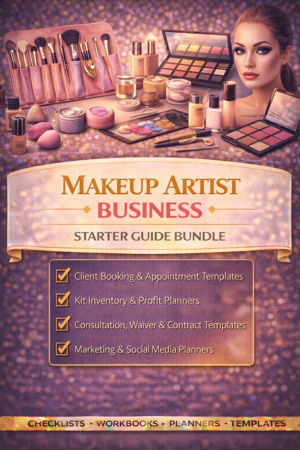 Makeup Artist Business Starter Guide Bundle Book