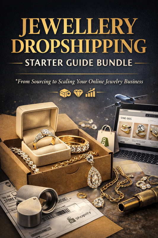 Jewellery Dropshipping Starter Guide Bundle Book
