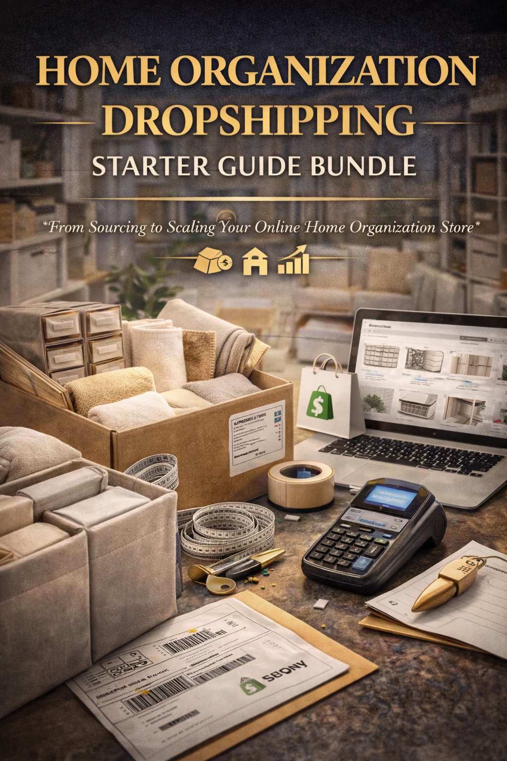 Home Organisation Dropshipping Starter Guide Bundle Book