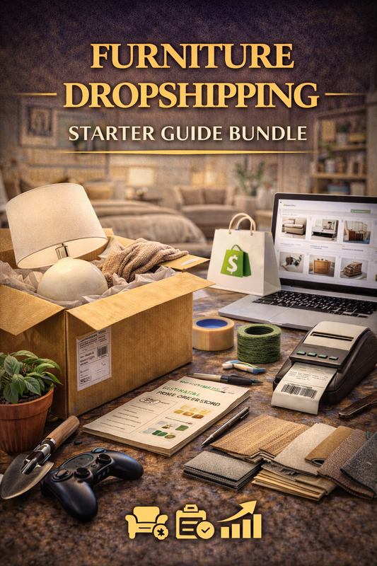 Furniture Dropshipping Starter Guide Bundle Book