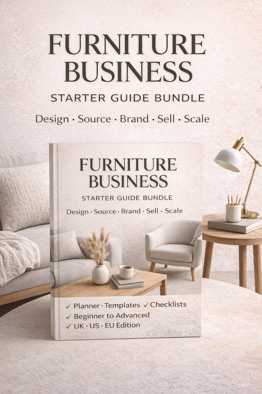 Furniture Business Starter Guide Bundle Book