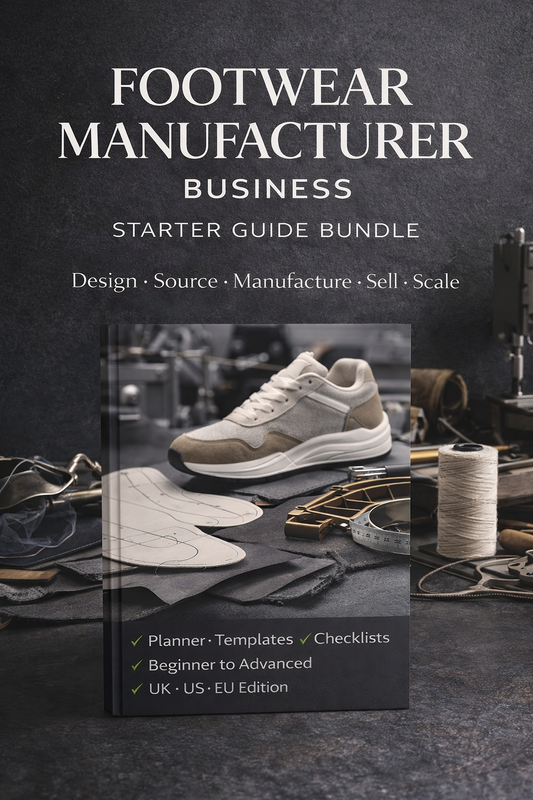 Footwear Manufacturer Business Starter Guide Bundle Book