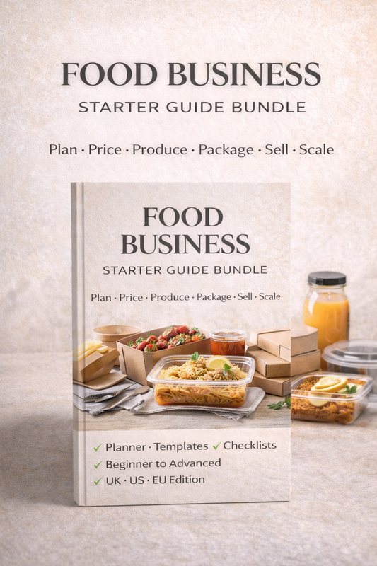 Food Business Starter Guide Bundle Book