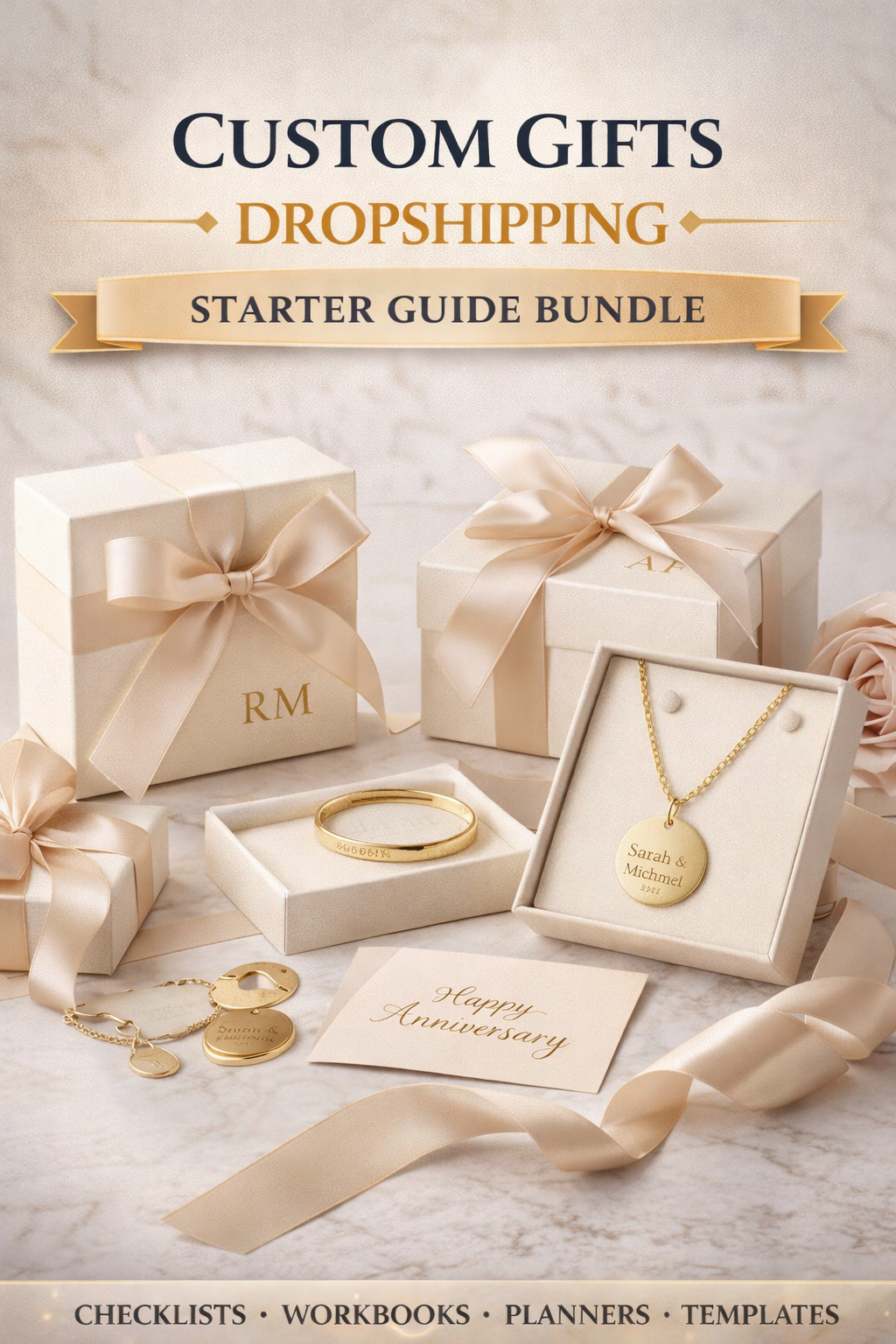 Custom Gifts Dropshipping Starter Guide Bundle Book