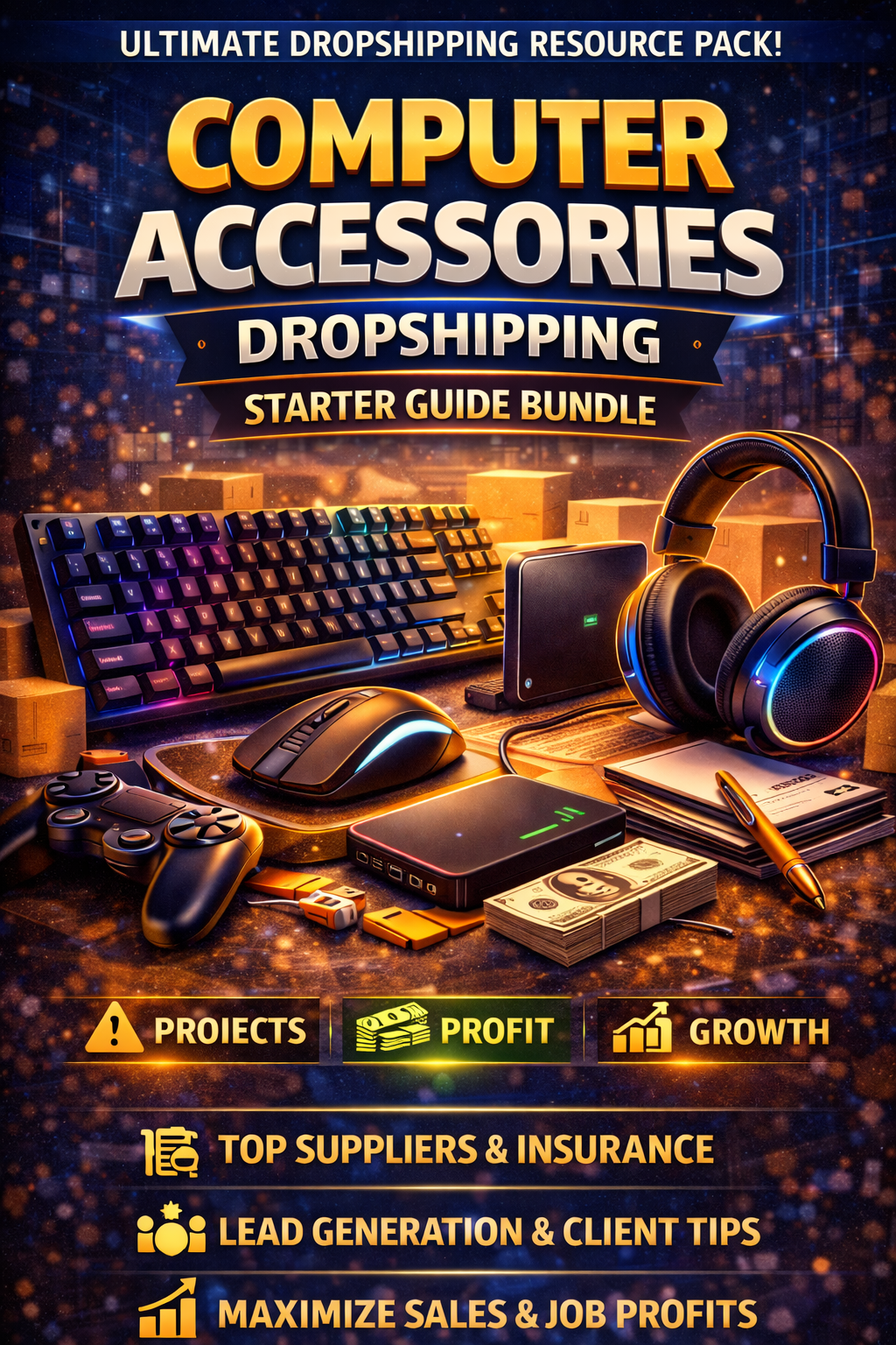 Computer Accessories Dropshipping Starter Guide Bundle Book