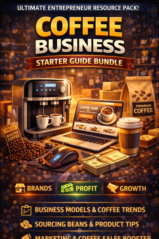 Coffee Business Starter Guide Bundle Book