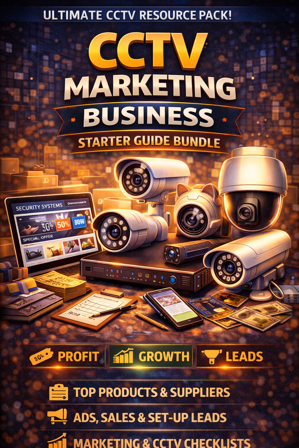 CCTV Marketing Business Starter Guide Bundle Book