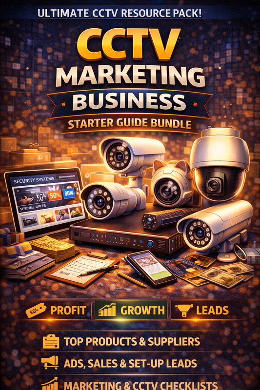 CCTV Marketing Business Starter Guide Bundle