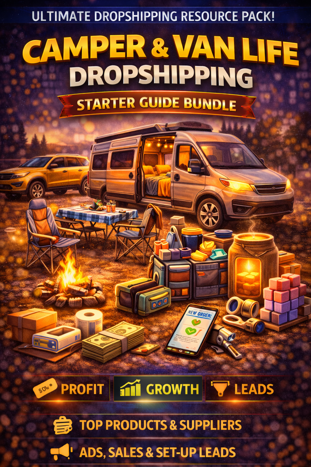 Camper & Van Life Dropshipping Starter Guide Bundle Book