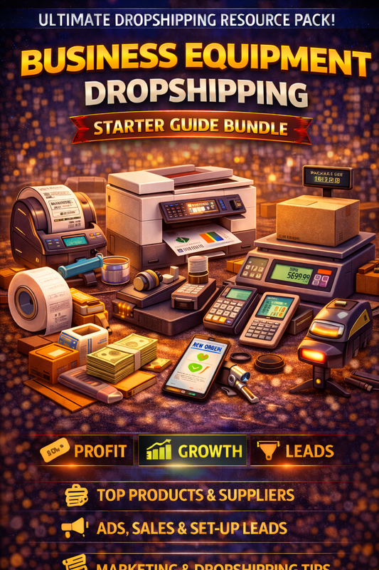 Business Equipment Dropshipping Starter Guide Bundle