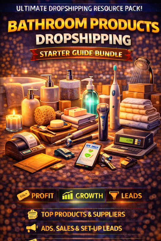 Bathroom Products Dropshipping Starter Guide Bundle