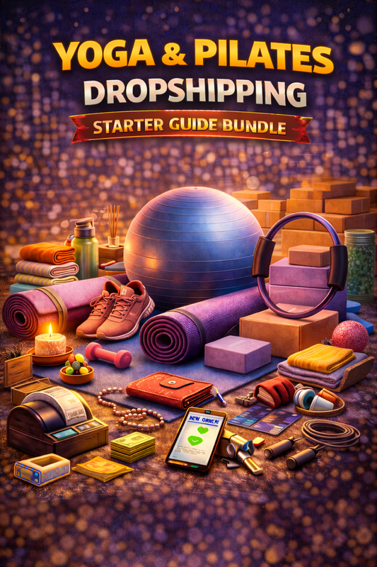 Yoga & Pilates Dropshipping Starter Guide Bundle Book