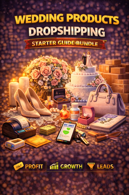 Wedding Products Dropshipping Starter Guide Bundle Book