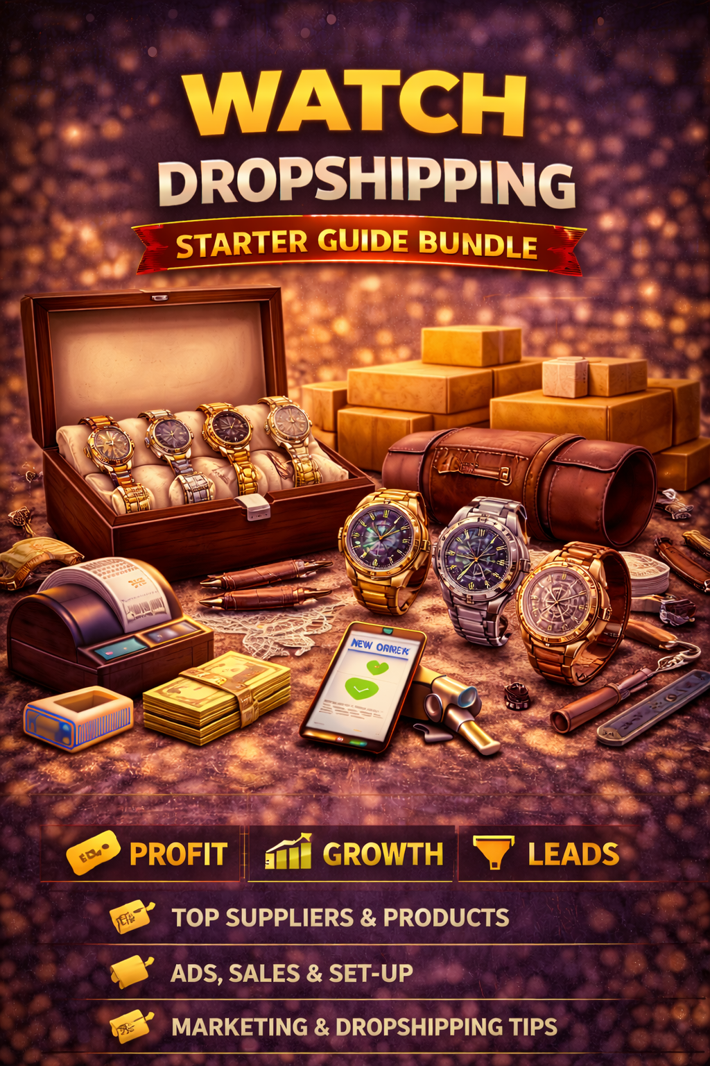 Watch Dropshipping Starter Guide Bundle Book