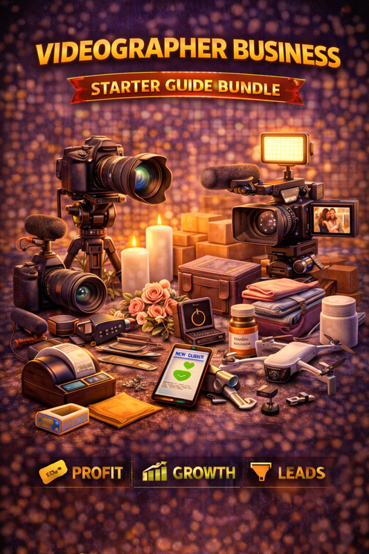 Videographer Business Starter Guide Bundle Book