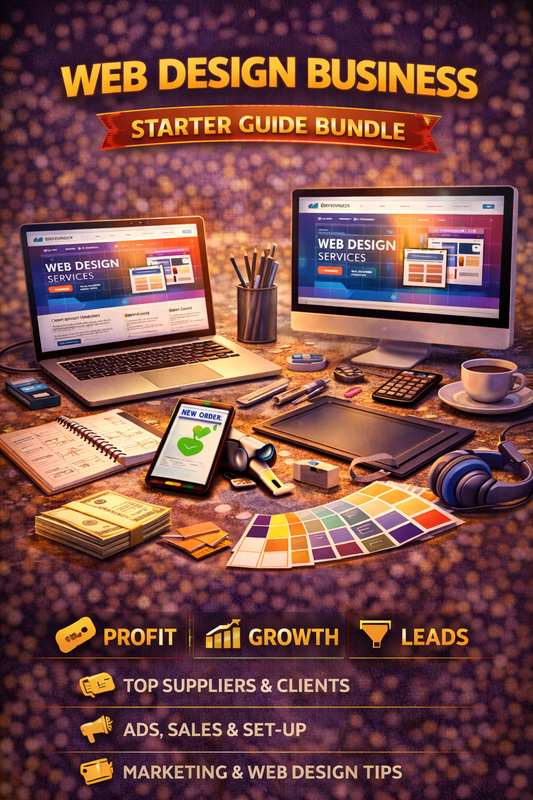 Web Design Business Starter Guide Bundle Book