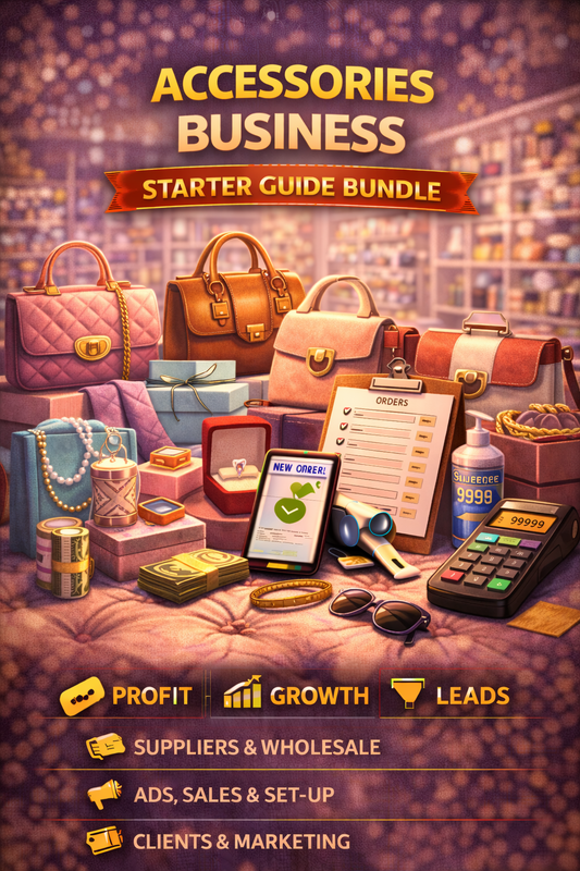 Accessories Business Starter Guide Bundle