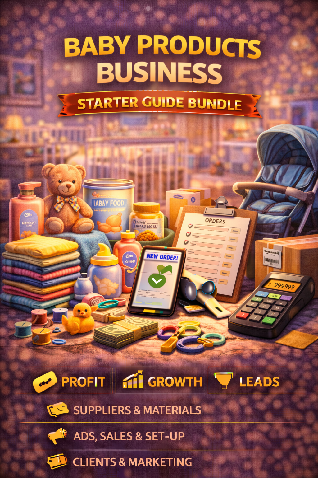Baby Products Business Starter Guide Bundle Book
