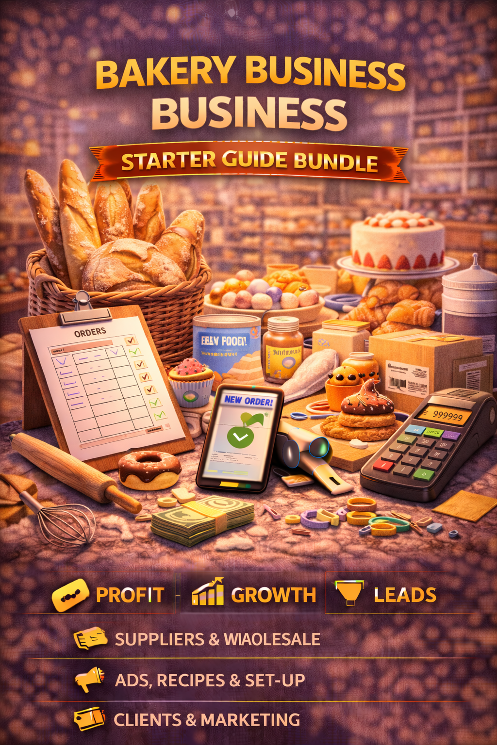 Bakery Business Starter Guide Bundle Book