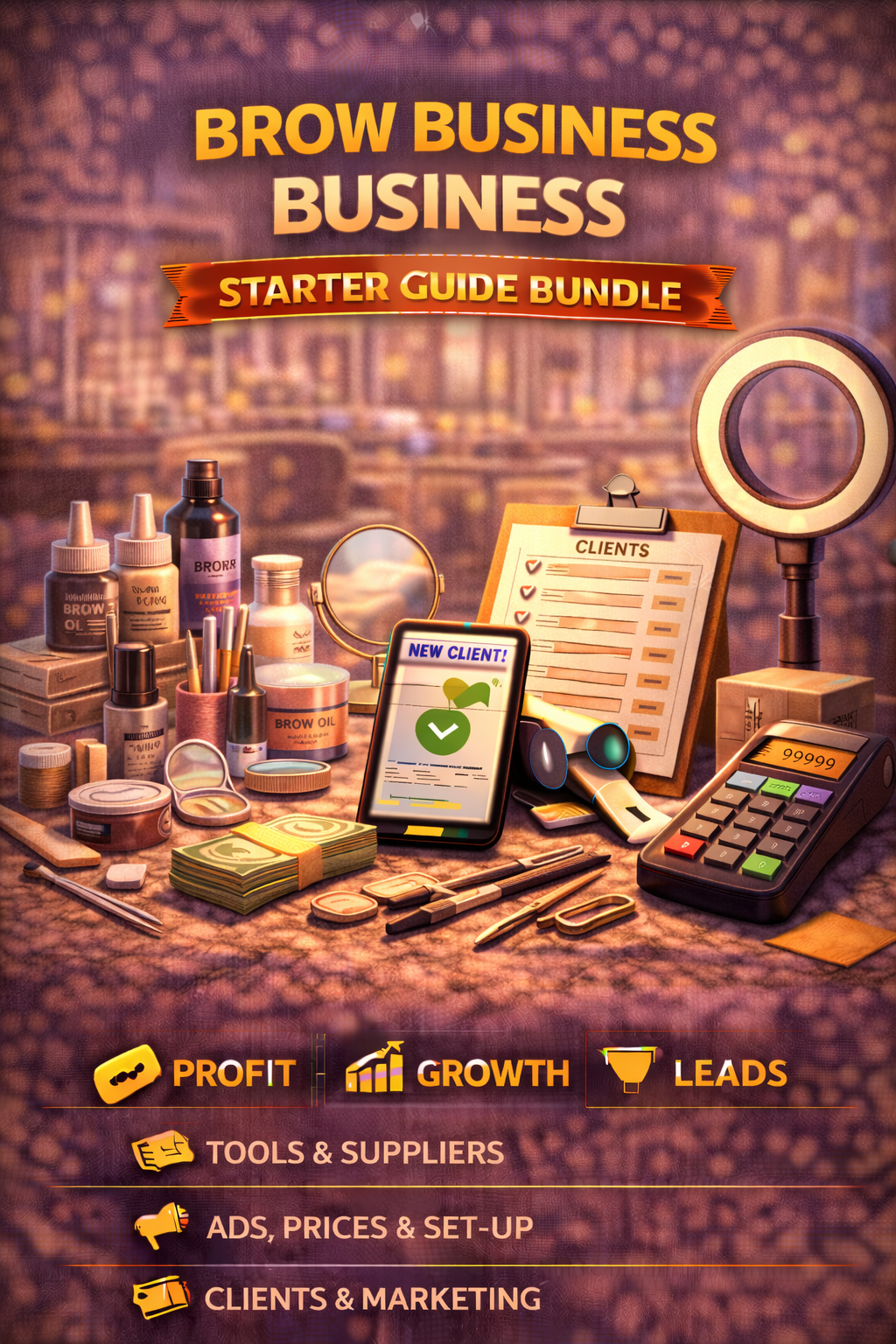 Brow Business Starter Guide Bundle Book