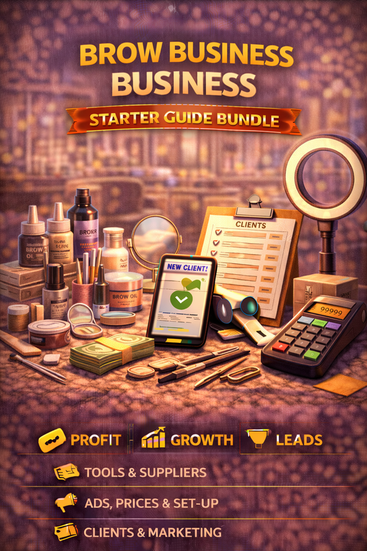 Brow Business Starter Guide Bundle