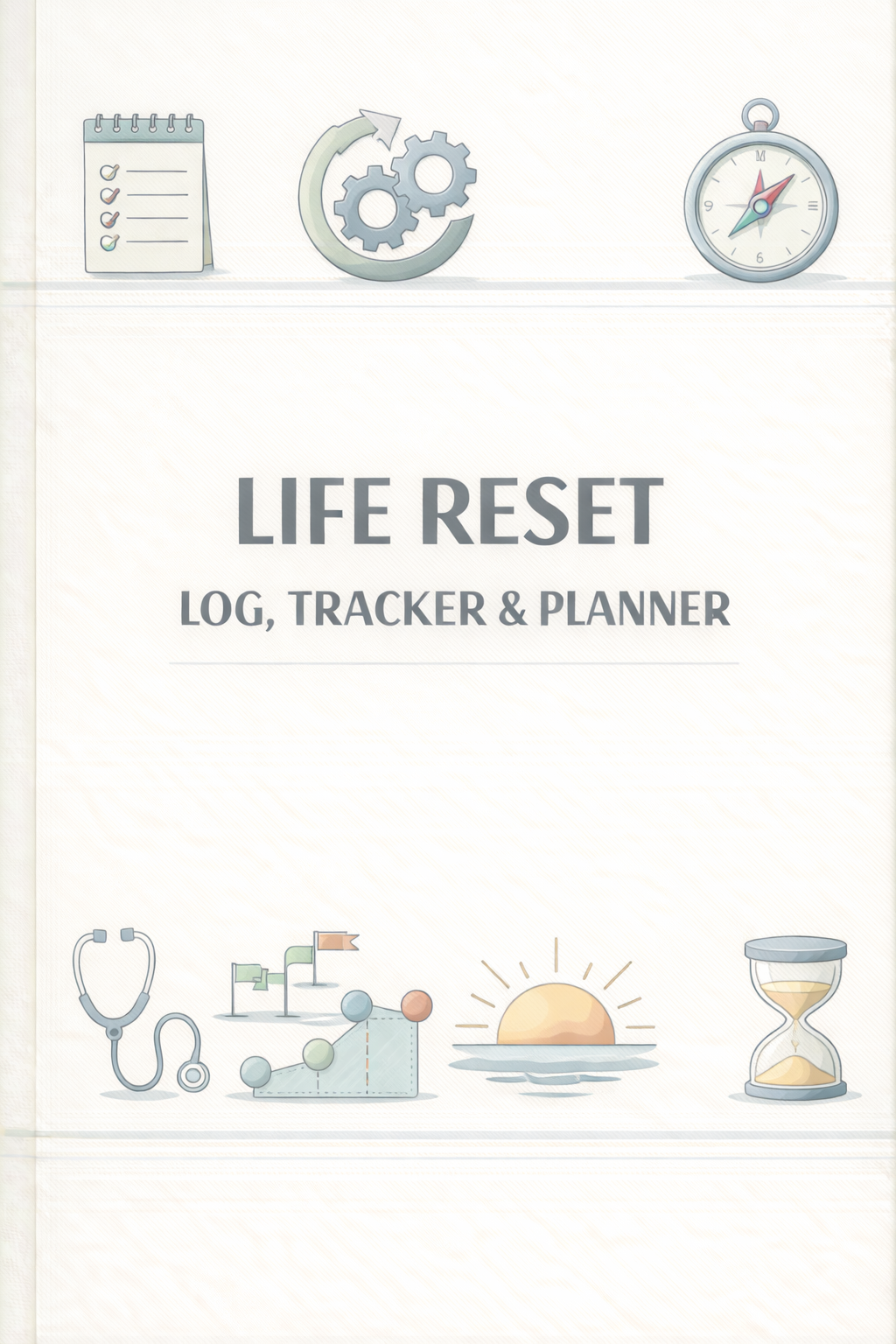 Life Reset Log, Tracker & Planner