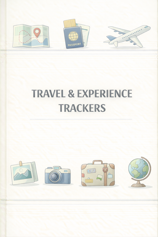 Travel & Experience Trackers