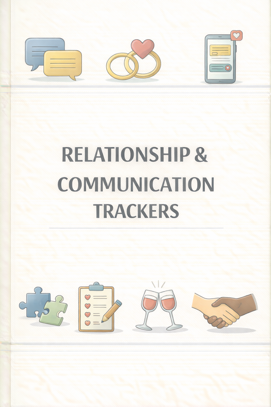 Relationship & Communication Trackers
