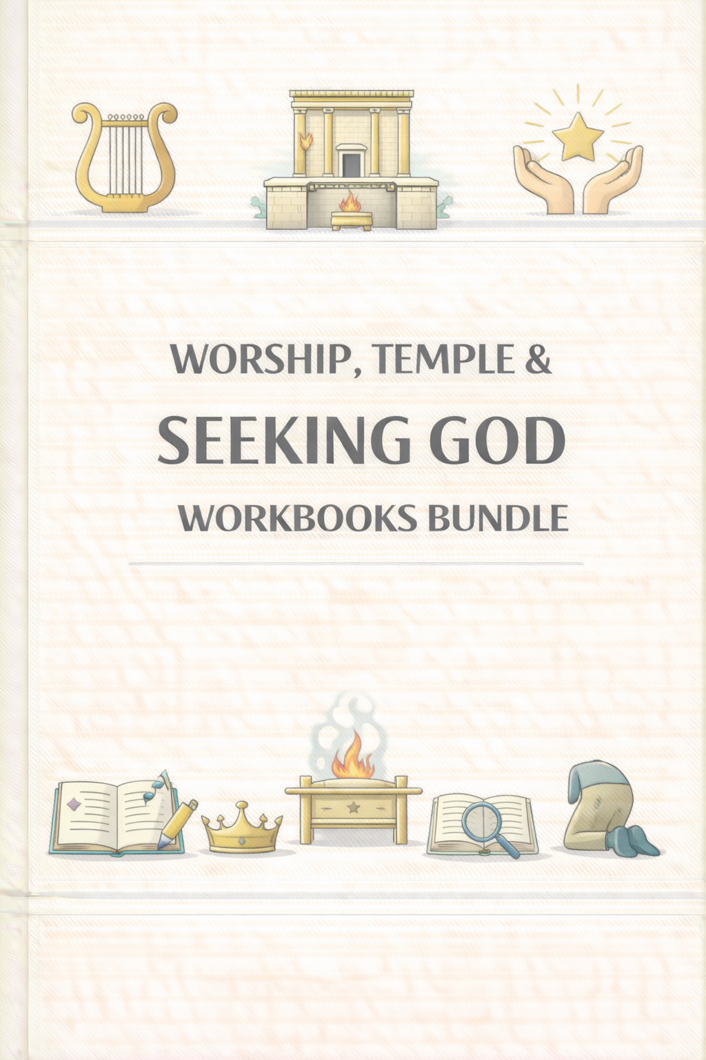 Bible: Book of 2 Chronicles Workbooks Bundle